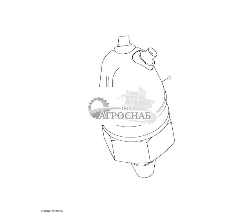 Форсунка омывателя ветрового стекла - ST702334 342.jpg